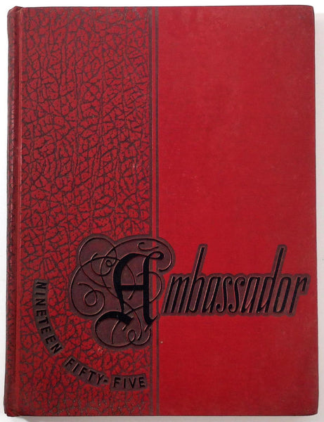 1955 MULTNOMAH SCHOOL OF THE BIBLE Portland Oregon Yearbook Annual Ambassador