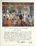 1982 Restaurant RECIPES OF CHEZ MICHEL 4 Prints Art Portfolio By Guy Buffet