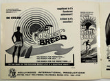 Rare c1968 The GOLDEN BREED Surfing DISTRIBUTOR MOVIE PROMO Dale Davis Posters