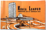 1960's KUALA LUMPUR Malaysia CONVENTION CITY Of Southeast Asia Photo Booklet