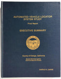 1976 Automated Vehicle Locator System Study Orange County CA POLICE DISPATCH