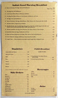 1980's Vintage Menu LITTLE ANITA'S Mexican Restaurant Albuquerque New Mexico