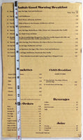 1980's Vintage Menu LITTLE ANITA'S Mexican Restaurant Albuquerque New Mexico