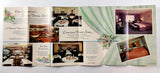 1960's Vintage Color Brochure GUS GENETTI'S HOTEL MOTEL LODGE Hazelton PA Photos