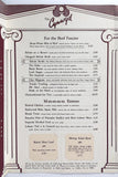 1960's Vintage Menu THE CYNWYD RESTAURANT & COCKTAILS Bala-Cynwyd Pennsylvania