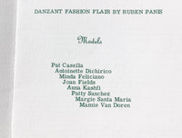 Vintage Program SAMPAGUITA Women's Circle RUBEN PANIS Filipino Fashion Hollywood