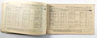 Rare September 1945 US Navy USS BOXER CV 21 ROSTER OF OFFICERS Aircraft Carrier