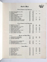 1961 Original Vintage Menu SARDI'S WEST 44th Street New York City Broadway List