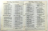 1975 ROLF'S WINE SHOPS Buying Guide California Tustin Irvine Tasting Room Engen