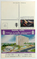 1973 Vintage Postcards PAGODA HOTEL Floating Restaurant Honolulu Hawaii Oahu