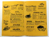 1950's Vintage Menu ROBERTO'S FINE FOODS Reno Nevada