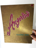 1960's Original Vintage Menu ANGELO'S STUDIO INN Restaurant Omaha Nebraska