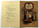 1941 BEER & ALE Menu OLD ENGLISH TAVERN Royal York Hotel Toronto Ontario Canada