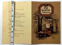 1941 BEER & ALE Menu OLD ENGLISH TAVERN Royal York Hotel Toronto Ontario Canada