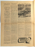 May 6 1954 CATALINA ISLANDER Newspaper Avalon Catalina Island CA Plus Extras Map