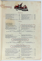 1970's Vintage Big Menu GOLDEN PARROT Restaurant Connecticut Ave. Washington DC