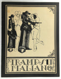 1970's Vintage Mystery Location Dinner & Wine Menu TRAMPS ITALIANO Restaurant