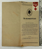 1948 Original Dinner Menu THE HOMESTEAD Restaurant