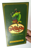 Vintage Mystery Location Menu MCBRIDE'S Libations Loch Ness Monster Favorites