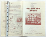 Vintage Brochure COLONNADE HOTEL Warrington Crescent London Family Richards