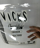 VICKS Restaurant Waco Texas Menu CLEAR COVER B & W PHOTOSTAT PROOF
