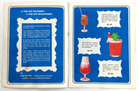 1970's Polynesian TROPICAL DRINKS Tiki Menu FOUR QUEENS HOTEL Las Vegas NV