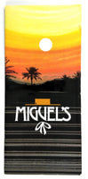 Vintage Tropical Drinks Menu MIGUEL'S Rancho Las Palmas Resort Rancho Mirage CA