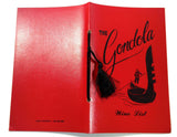 1983 Vintage WINE LIST Menu THE GONDOLA Restaurant GUILD WINERY San Francisco CA