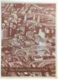 1966 Menu SAN FRANCISCO COMMERCIAL CLUB Aerial Photo CA Merchants Exchange Bldg.