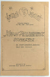 1946 NIPPON PHILHARMONIC ORCHESTRA US Yokohama Base Japan Joseph Rosenstock