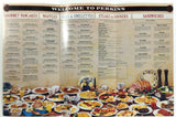 1976 Original Vintage Menu Brochure PERKINS CAKE & STEAK HOUSE Minnesota Chain