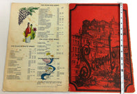 Large Original Vintage Menu SORRENTO Italian Restaurant