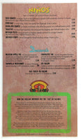 1980's EL CHICO Tex-Mex Restaurant Dallas Texas Original Menu Mama Cuellar