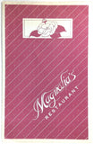1980's MAGNOLIA'S Restaurant Original Vintage Menu