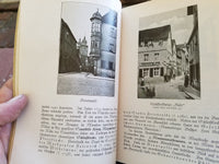 1931 BAYREUTH Germany Illustrated Guide Book & Map Photographs German Language