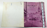 Vintage Original Menu HOTEL WESTPORT County Mayo Ireland