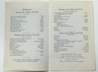 1953 KOTZSCHMAR Memorial Organ Concert Program City Hall Portland Maine John Fay