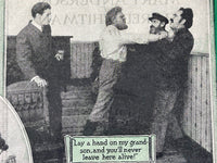 1917 Mary Anderson in WHEN MEN ARE TEMPTED Rare Silent Film Movie Theatre Herald