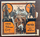 1917 PATRIA Rare Spy Silent Film Serial Herald Episode 6 ALIAS NEMESIS