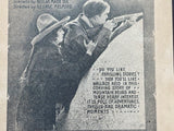 1917 Wallace Reid in NAN OF MUSIC MOUNTAIN Rare LOST Silent Film Movie Herald