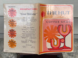 1970's Atlas Hotels THE HUT COFFEE SHOP Restaurant Menu Polynesian Drinks