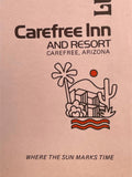 1973 CAREFREE INN & RESORT Original Restaurant Menu Carefree Arizona
