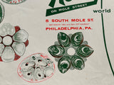 Antique Oyster Plates Placemat KELLY'S Restaurant Philadelphia Pennsylvania