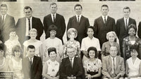 1964 BUREAU OF ENGINEERING Los Angeles Administration Division Group Photo