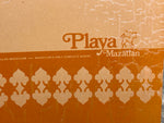 Vintage Menu PLAZA MAZATLAN TERRAZA PLAYA Restaurant Mexico