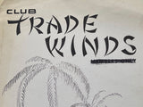 1950's CLUB TRADE WINDS Restaurant Menu Topeka Kansas Tiki Style