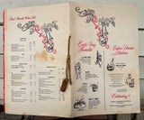 60s 70s Large Original Dinner Menu PAUL SHANK RESTAURANT Scottsdale Arizona