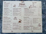 1980's FRIARS TWO Wellington Tavern Restaurant Menu London Ontario Canada