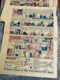 1940’s lot - 38 LITTLE ORPHAN ANNIE Comics Newspaper San Francisco Call Bulletin