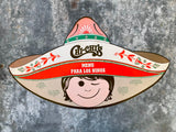 CHI-CHI'S Mexican Restaurant Kids Menu Die Cut Fold Out Hat Para Los Ninos